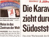 Kleine Zeitung - Die Karawane zieht durch die Südoststeiermark